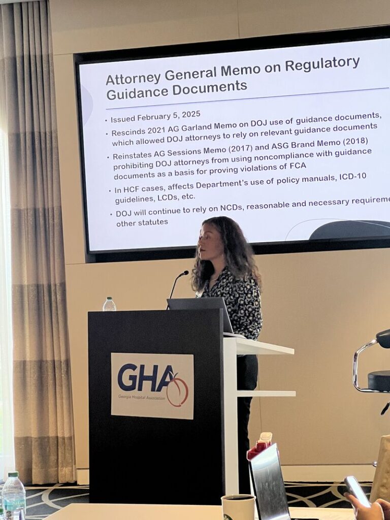 Lauren A. Warner on Regulatory Guidance