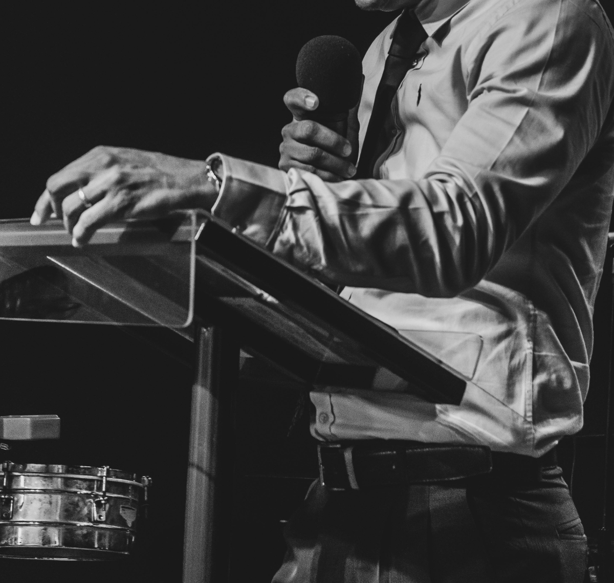 Public official speaking